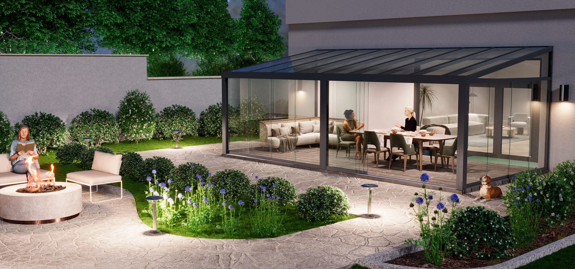 Aluforma Terrassendach